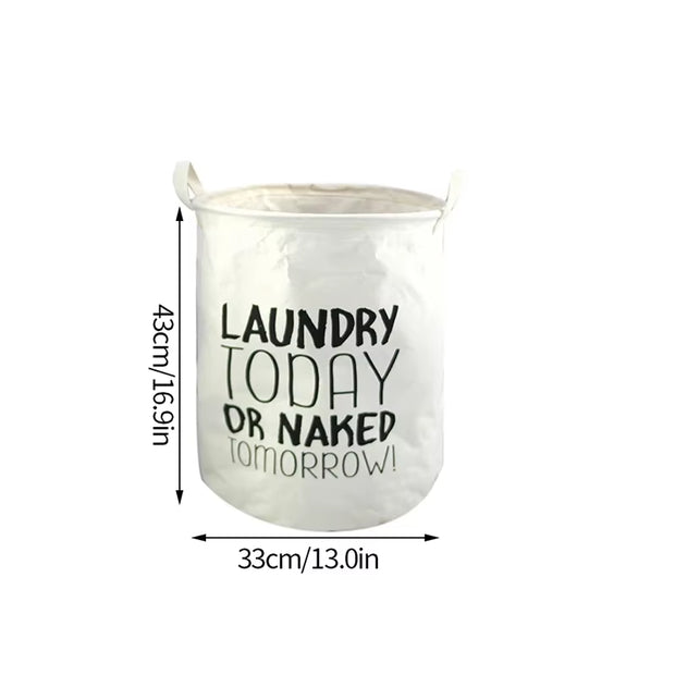 Foldable Storage Basket Waterproof Durable Laundry Baskets Household Portable Kids Toys Sundries Organizer Bucket for Home Decor
