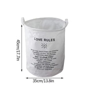 Foldable Storage Basket Waterproof Durable Laundry Baskets Household Portable Kids Toys Sundries Organizer Bucket for Home Decor