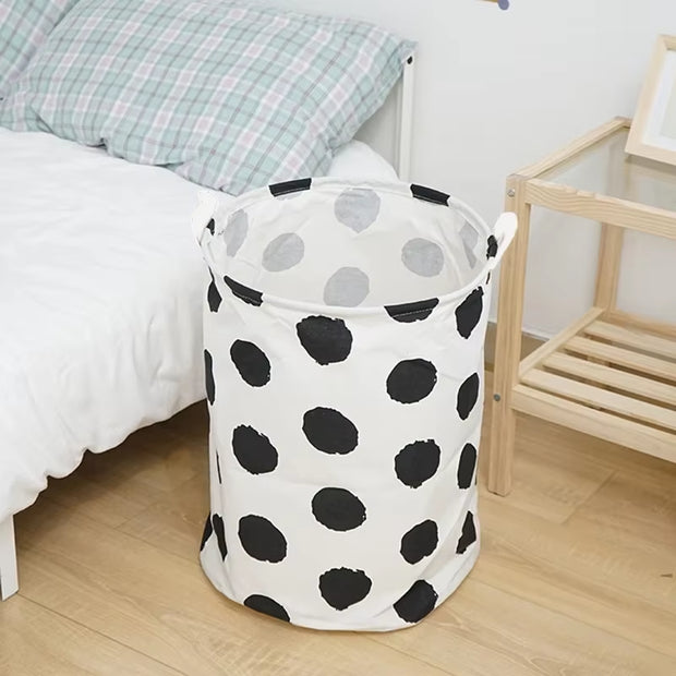 Foldable Storage Basket Waterproof Durable Laundry Baskets Household Portable Kids Toys Sundries Organizer Bucket for Home Decor