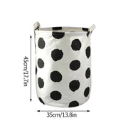 Foldable Storage Basket Waterproof Durable Laundry Baskets Household Portable Kids Toys Sundries Organizer Bucket for Home Decor