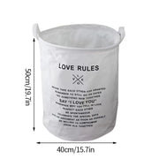 Foldable Storage Basket Waterproof Durable Laundry Baskets Household Portable Kids Toys Sundries Organizer Bucket for Home Decor